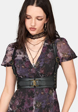 Claudi Mit Nieten Schnalle Harness
