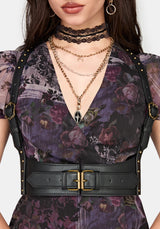 Claudi Mit Nieten Schnalle Harness