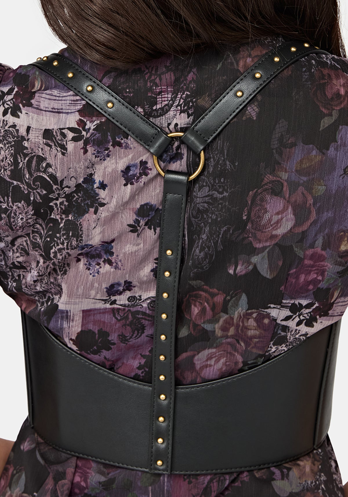 Claudi Mit Nieten Schnalle Harness