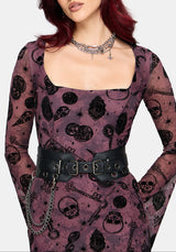 Anneka Eyelet Chain Waist Belt