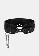 Anneka Eyelet Chain Waist Belt