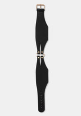 Chasm Oval Detail Waist Belt - Gold