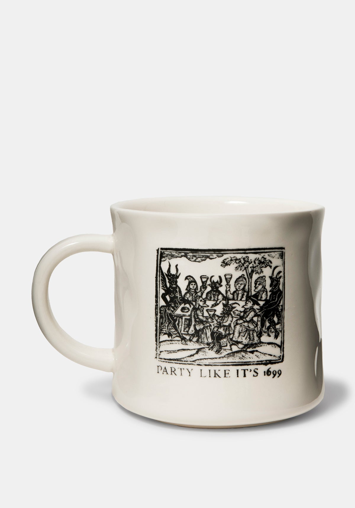 Party Holzschnitt Becher