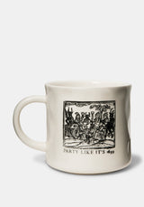 Party Holzschnitt Becher