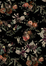 Anara Fruit Print Tiered Skirt