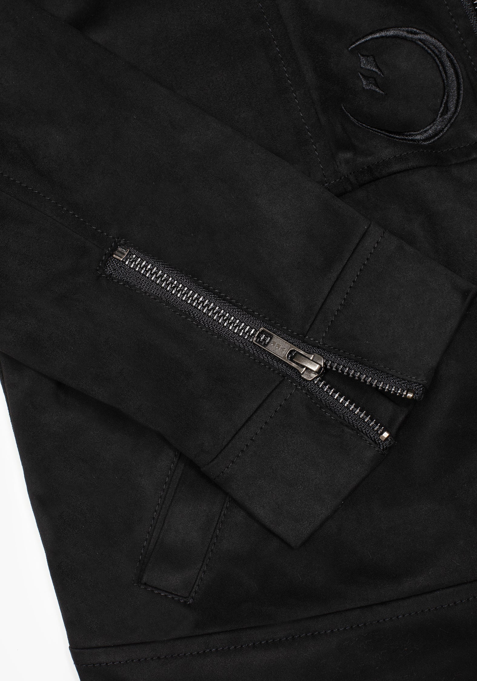 Rite Celestial Bestickt Suedette Jacke