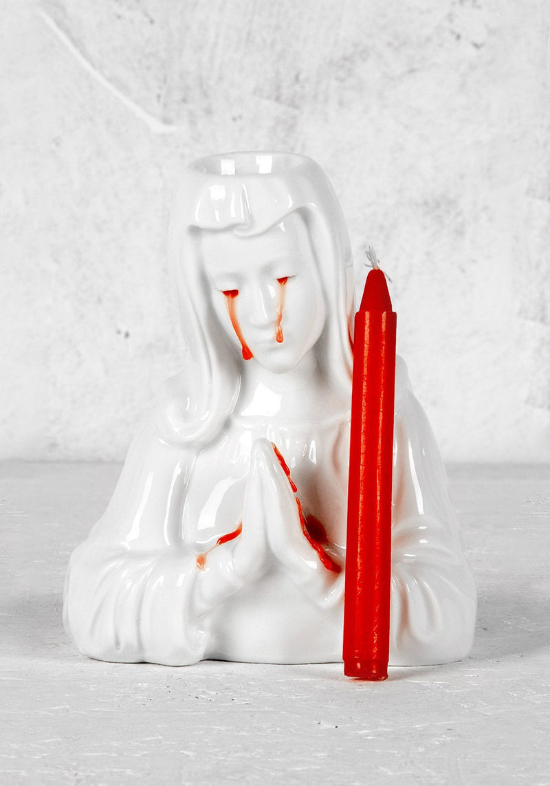 Crying Mary Kerze Halter