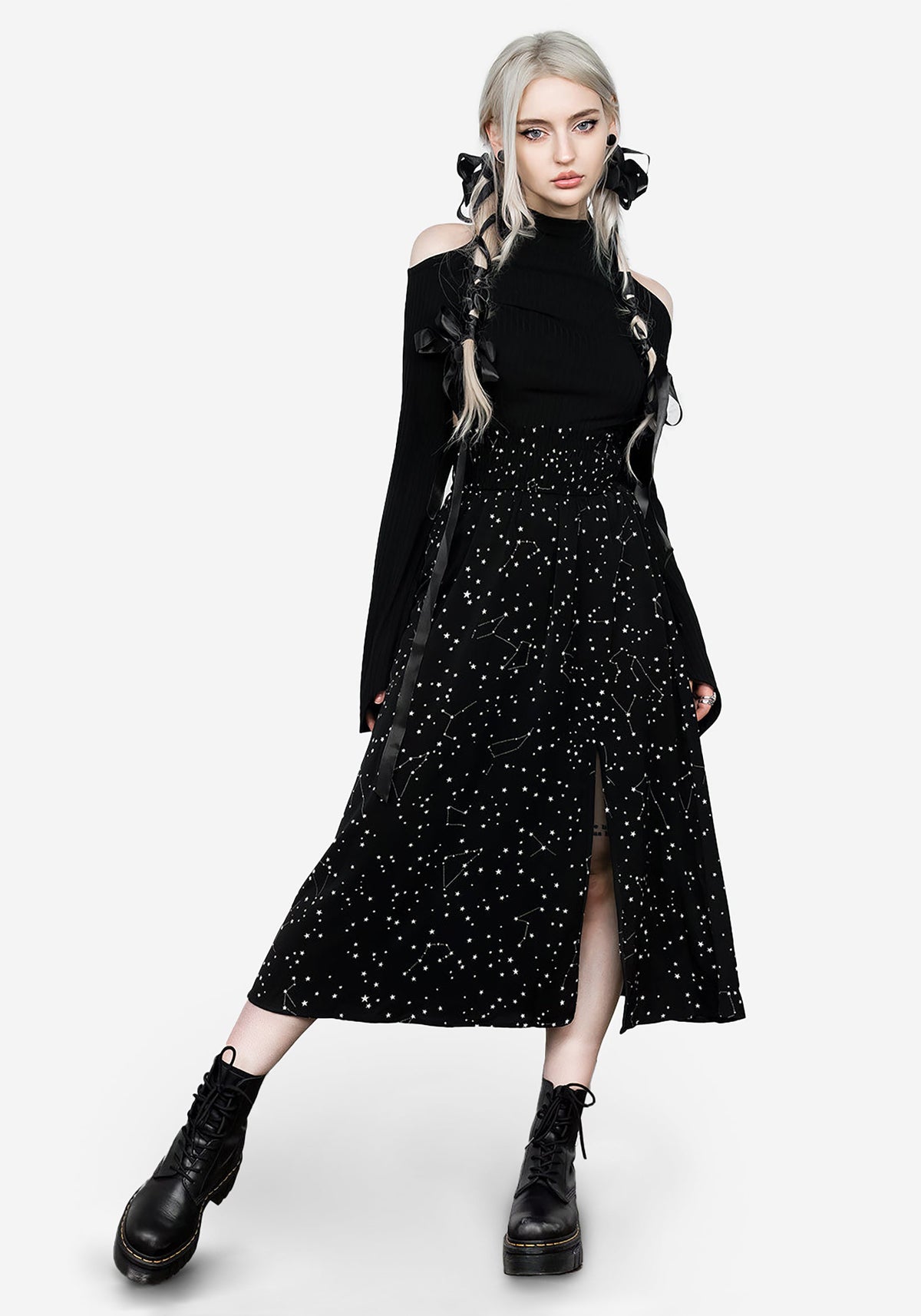 Celestial Midaxi-Kleid Rock