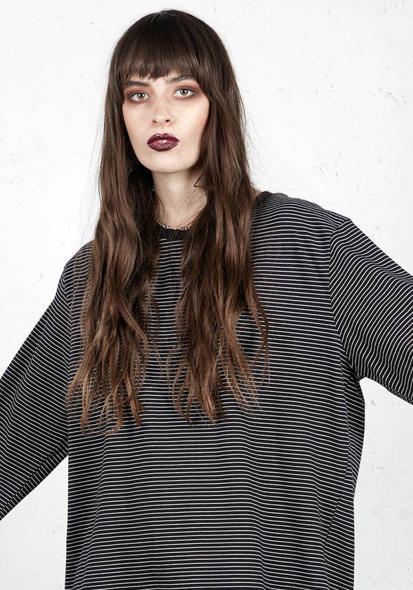 Underline Lang Ärmel T-Shirt