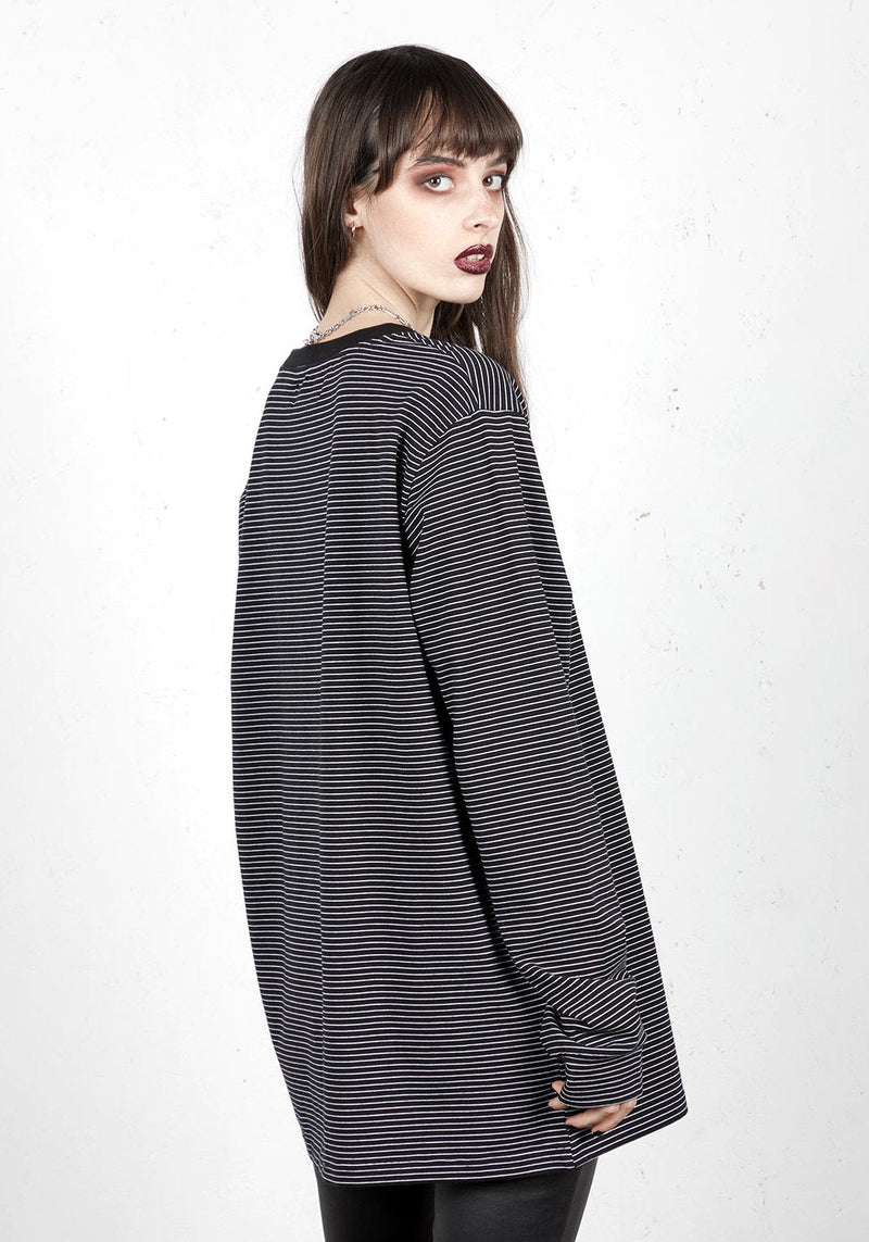 Underline Lang Ärmel T-Shirt