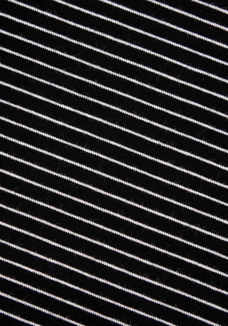 Underline Lang Ärmel T-Shirt