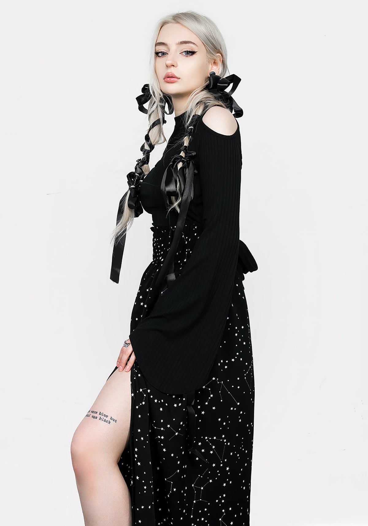 Celestial Midaxi-Kleid Rock