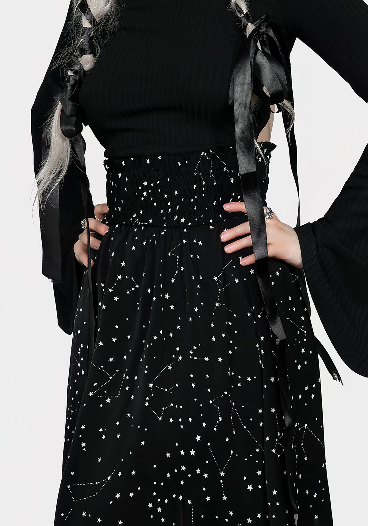 Celestial Midaxi-Kleid Rock
