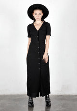 Obsidian Jersey Kleid