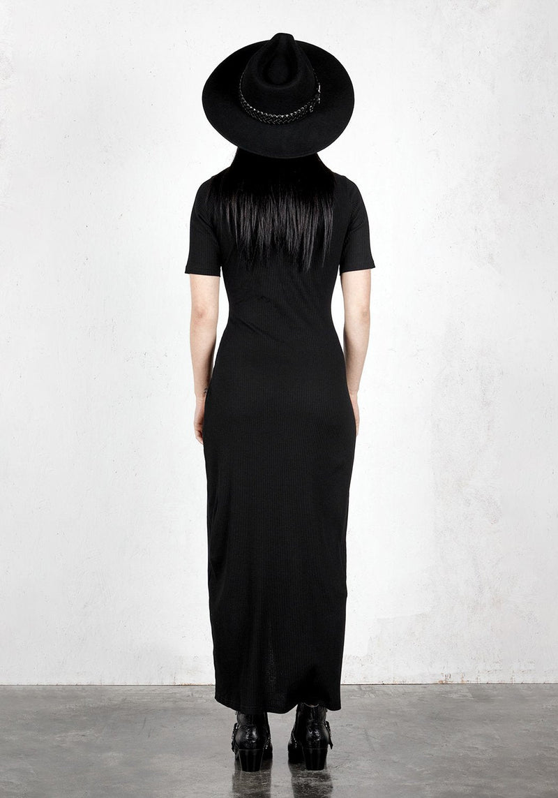 Obsidian Jersey Kleid