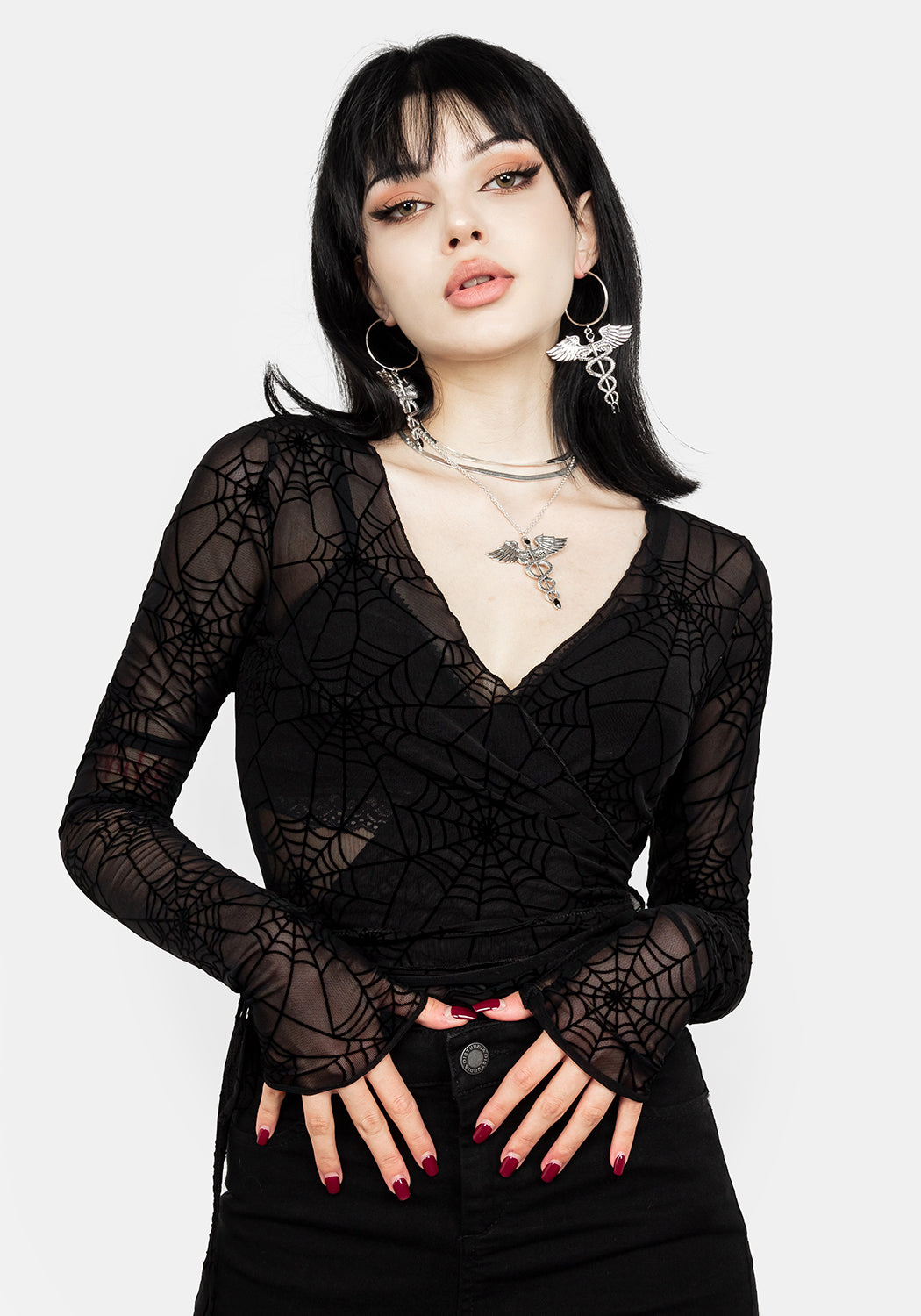 Venom Mesh Wickel Top