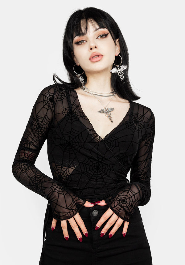 Venom Mesh Wickel Top