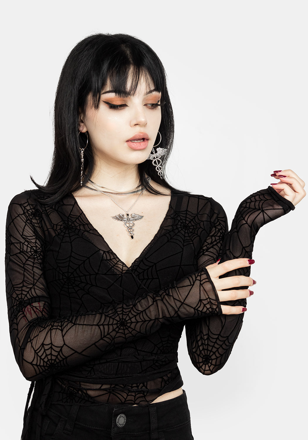Venom Mesh Wickel Top