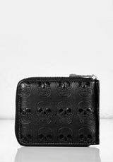 Mortality Debossed Wallet