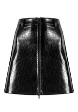 Hellraisa Kunst- Leder A-Line Rock