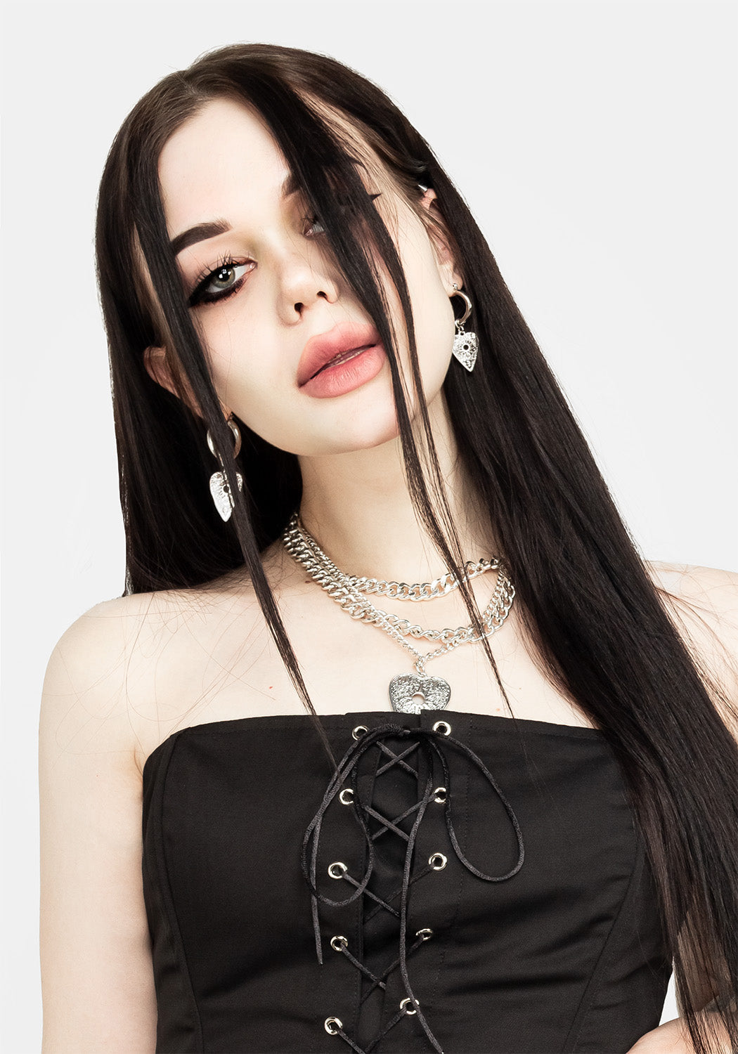 Morticia Lace-Up Korsett