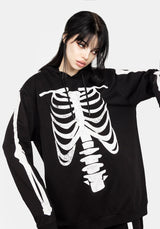 Skeletus Kapuzensweatshirt
