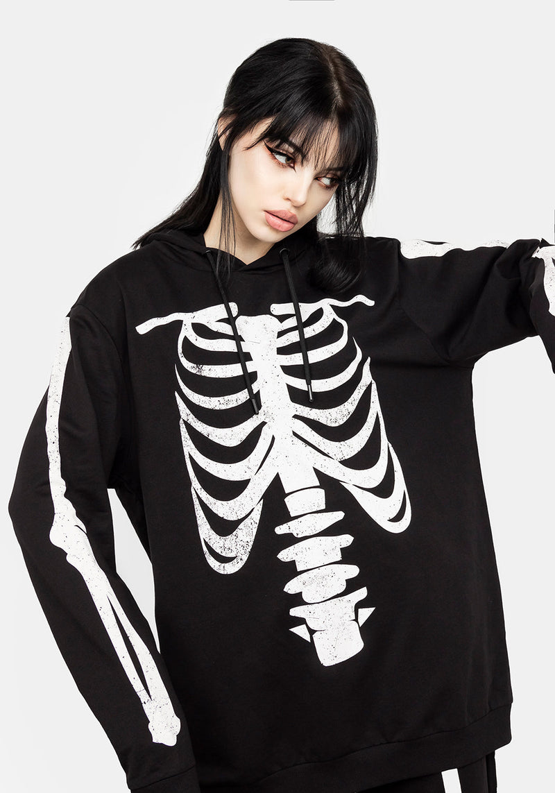 Skeletus Kapuzensweatshirt