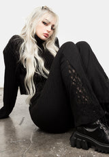 Libertina Lace Panel Flares