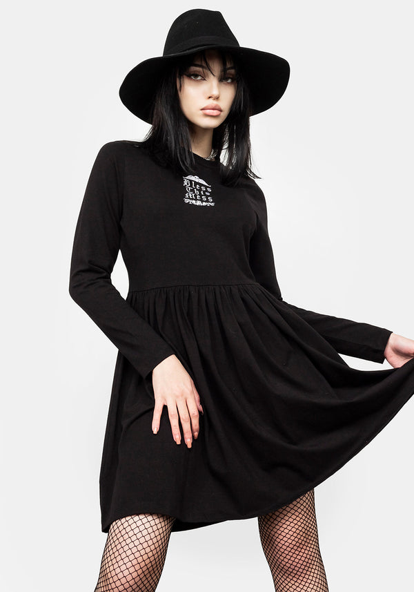 Bless This Mess Skater Kleid
