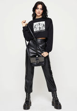 Demons Kurz Sweat Top