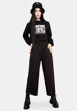 Demons Kurz Sweat Top