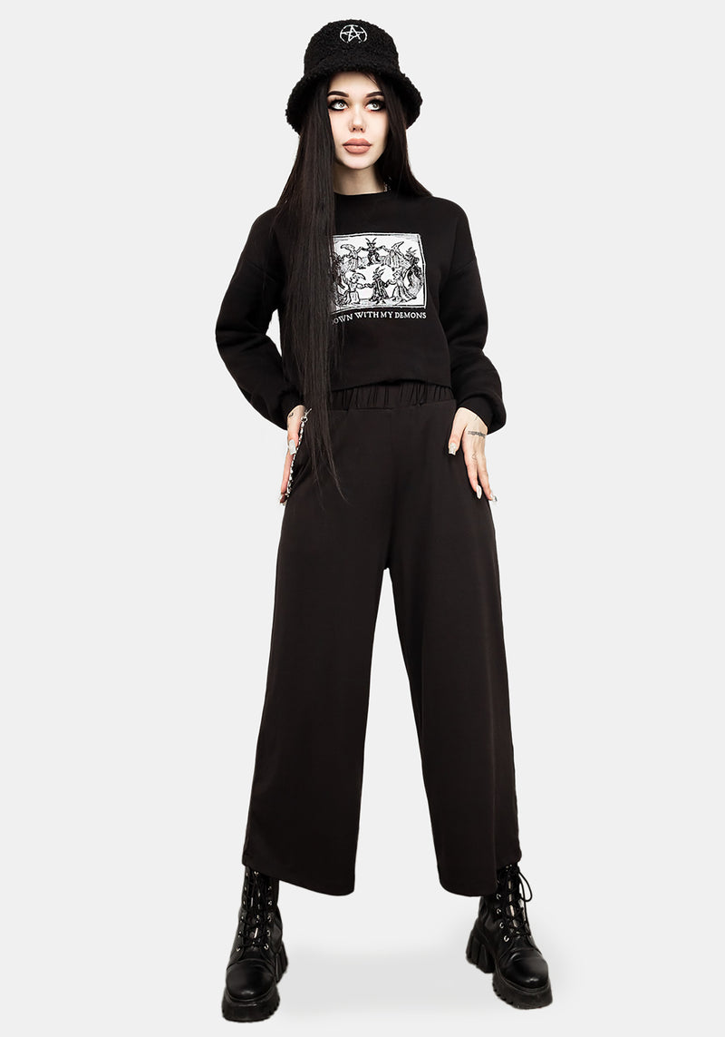 Demons Kurz Sweat Top