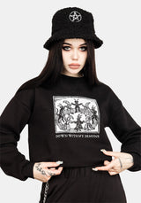 Demons Kurz Sweat Top
