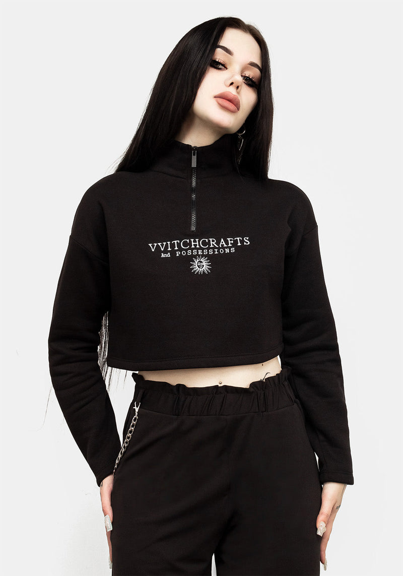 Craftwitch Bestickt Sweatshirt