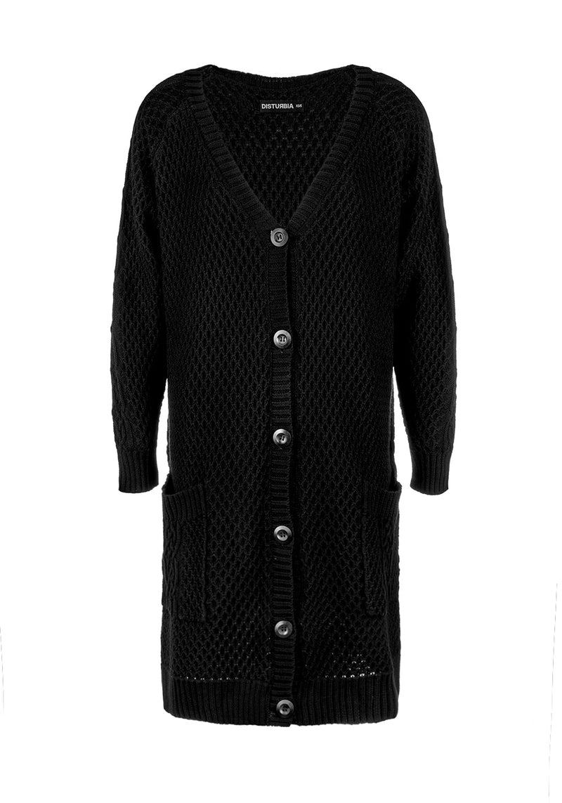 Blessing Oversize Zopf Pentagramm Cardigan