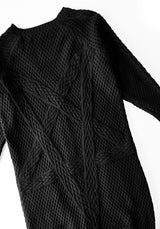 Blessing Oversize Zopf Pentagramm Cardigan