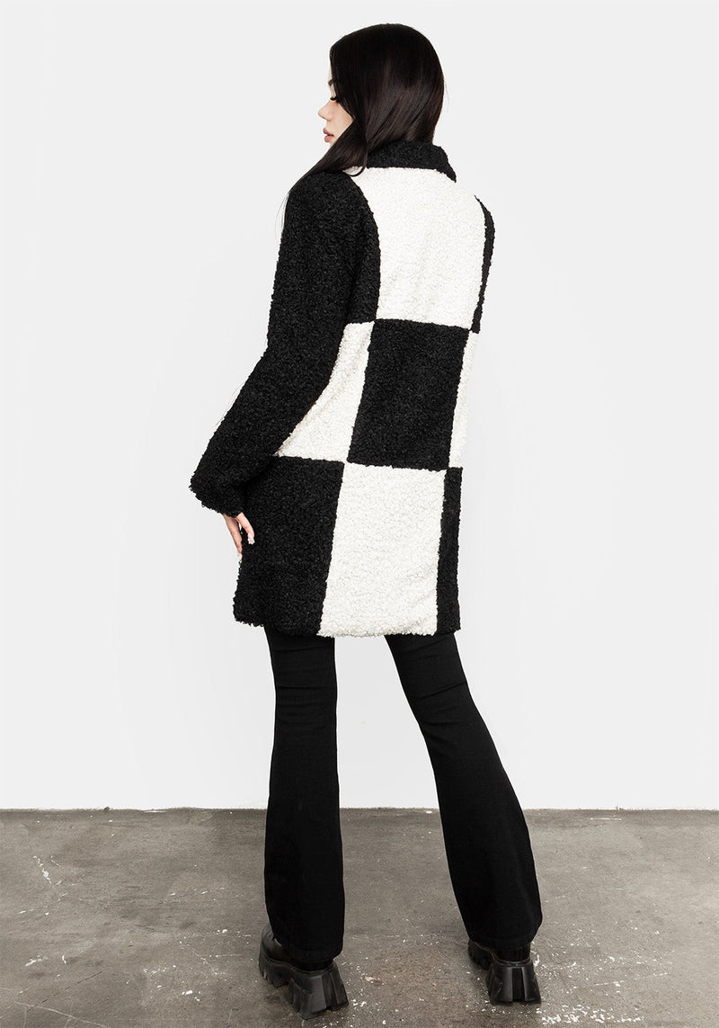 Dreamtime Checkerboard Teddy Mantel