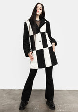 Dreamtime Checkerboard Teddy Mantel