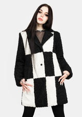 Dreamtime Checkerboard Teddy Mantel