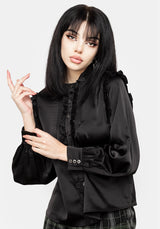 Obsession Biesen Rüsche Bluse