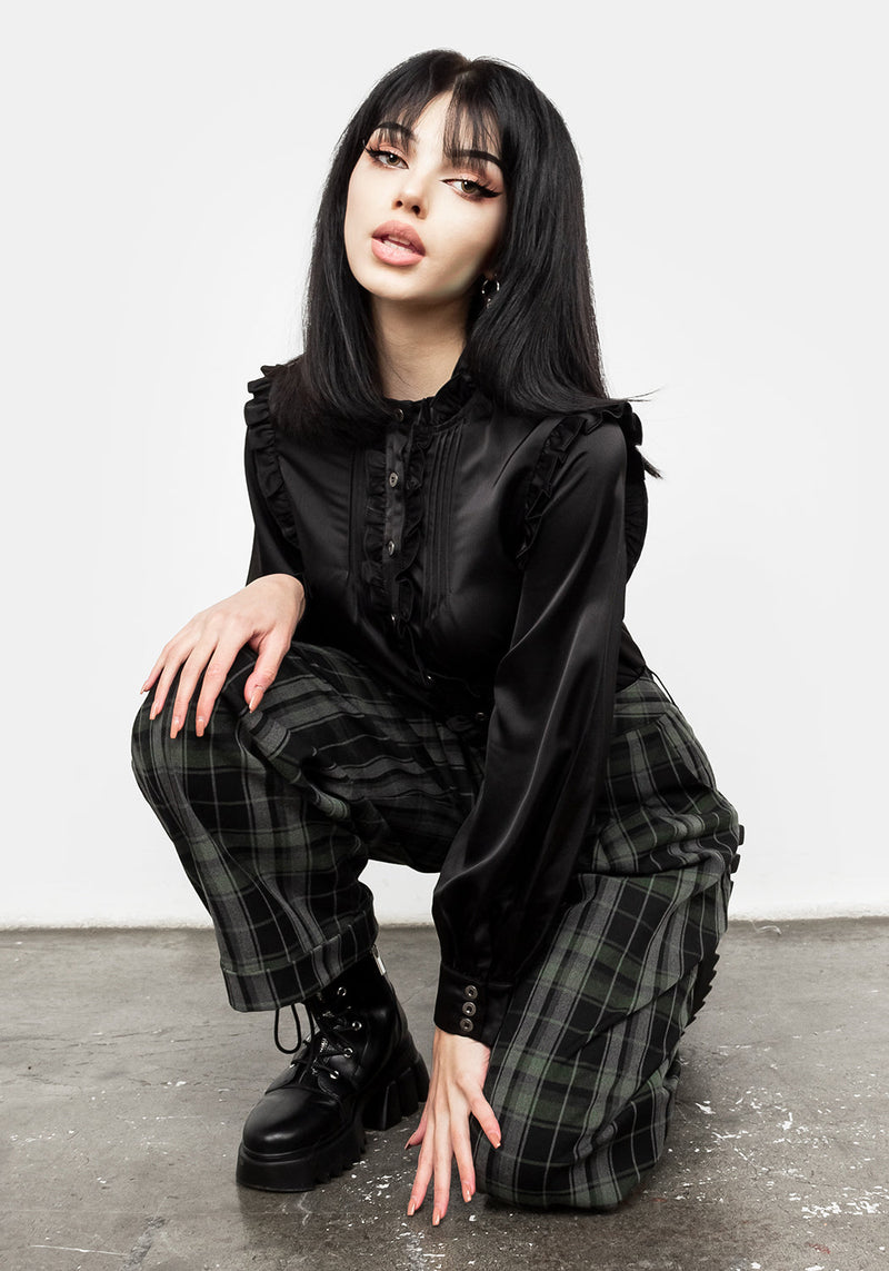 Obsession Biesen Rüsche Bluse