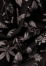 Poisonous Pflanze Ausgestellt Ärmel Top