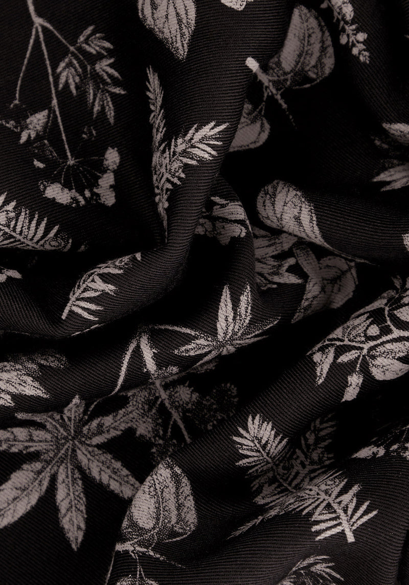 Poisonous Pflanze Ausgestellt Ärmel Top