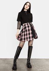 Decontrol Fishnet Sleeve Crop