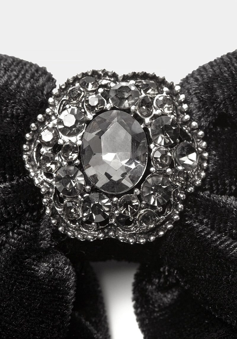 Lucy Samt Schleife Krawatte