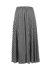 Vaudeville Pleat Midi Rock