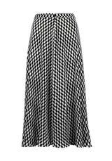 Vaudeville Pleat Midi Rock