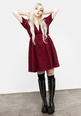 Dreadful Rüsche Rüsche Kleid