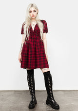 Dreadful Rüsche Rüsche Kleid