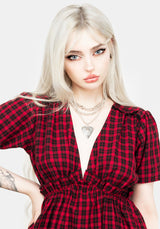 Dreadful Rüsche Rüsche Kleid